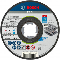 Bosch PRO X-LOCK Cutting Discs 115mm - 2608619266