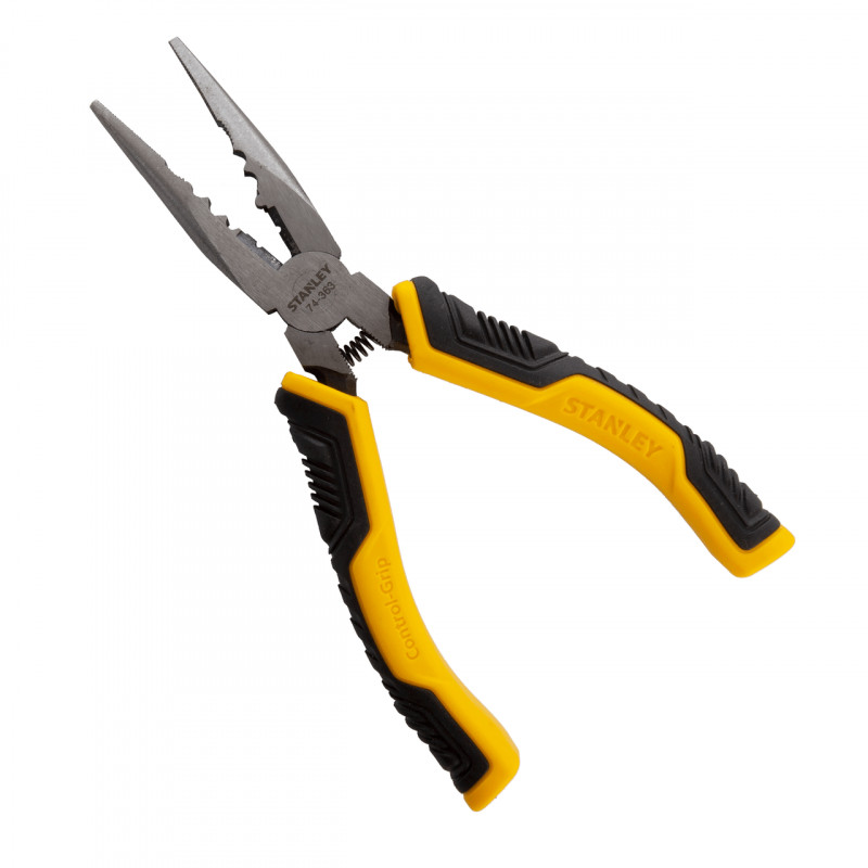 Stanley Dynagrip Long Nose Pliers 150mm - STHT0-74363 Stanley Dynagrip Long Nose Pliers 150mm - STHT0-74363