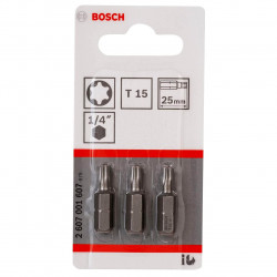 Bosch T15 Screwdriver Bits 2607001607