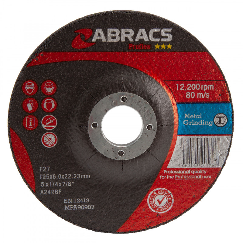 Abracs PF12560DM Grinding Discs - MPN Abracs PF12560DM Grinding Discs - MPN