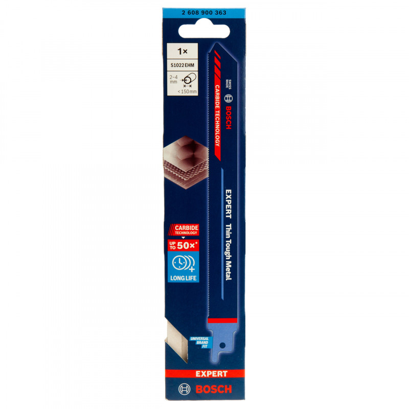 Bosch S1022EHM Reciprocating Saw Blade - 2608900363 Bosch S1022EHM Reciprocating Saw Blade - 2608900363