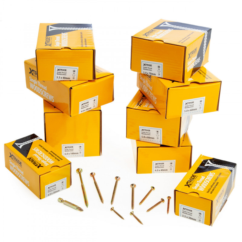 XTrade Woodscrews PZ2 X0800002 XTrade Woodscrews PZ2 X0800002
