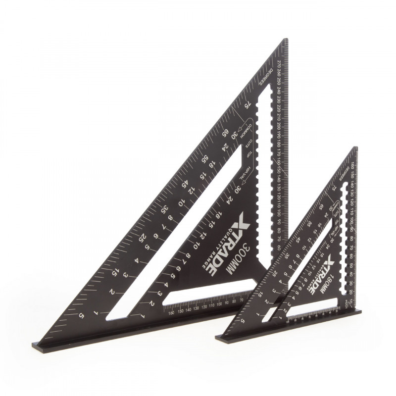 XTrade Rafter Square Set (7"+12") - X0900180 XTrade Rafter Square Set (7"+12") - X0900180