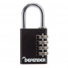 Squire Defender Padlock DFCOMBI40