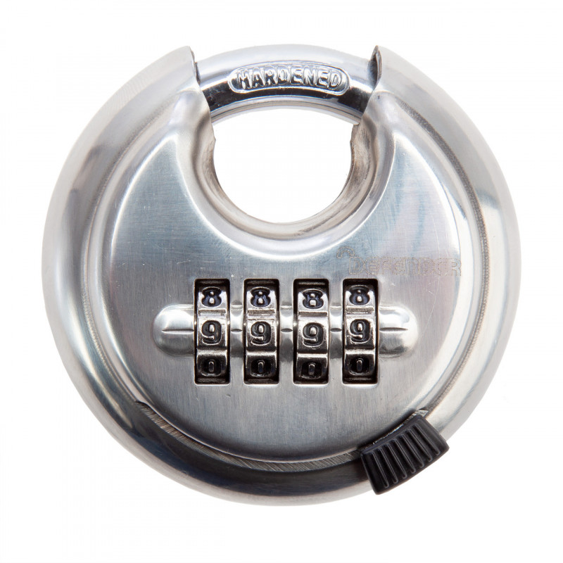 Squire Defender Disc Padlock 70mm - DFDC70/COMBI Squire Defender Disc Padlock 70mm - DFDC70/COMBI