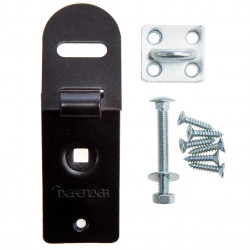Squire Defender Hasp & Staple 120mm - DFHASP120