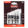 Abracs Countersink Drill Bit Set CSDBSET4
