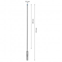 Bosch SDS Plus Hammer Drill Bit 2608900069