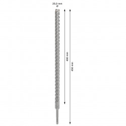 Bosch SDS Plus Hammer Drill Bit 2608836641