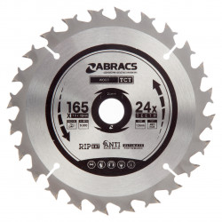 Abracs TCT Circular Saw Blade 165mm - TCTC16524
