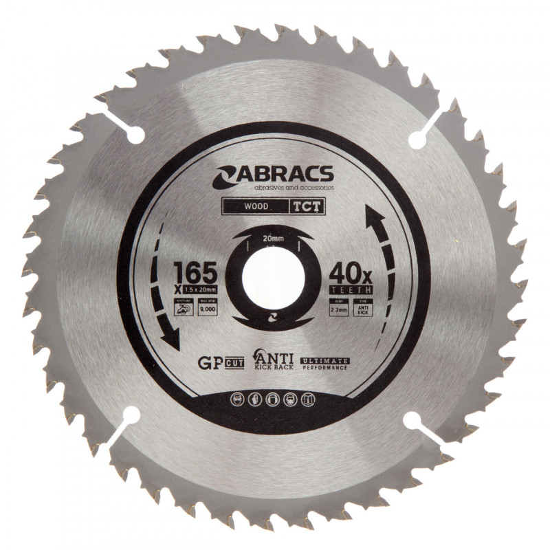 Abracs TCT16540 Circular Saw Blade - TCT16540 Abracs TCT16540 Circular Saw Blade - TCT16540