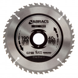 Abracs TCT19040 Circular Saw Blade - TCT19040