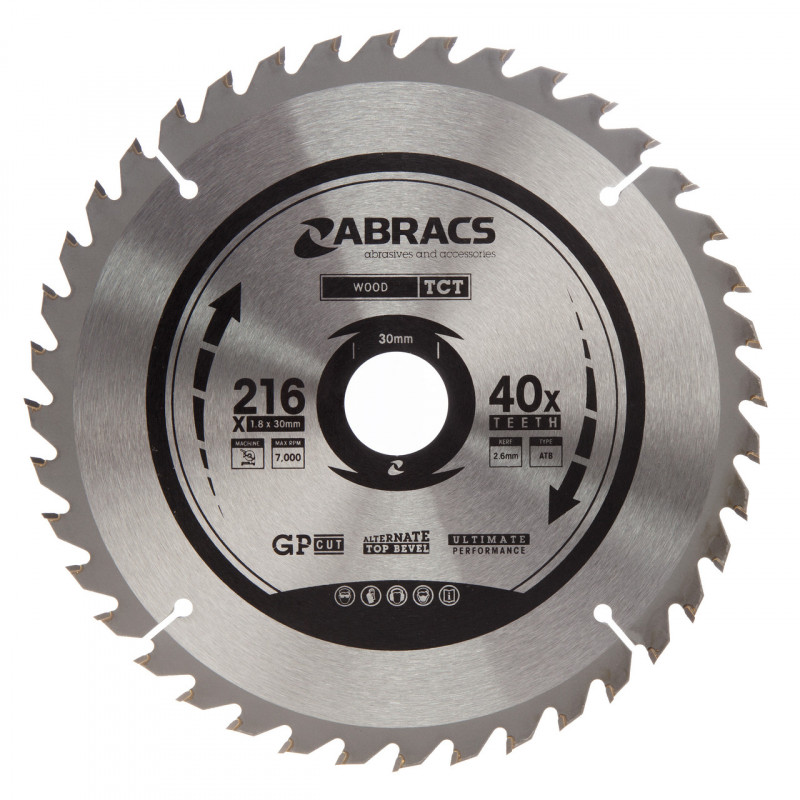 Abracs TCT21640 Circular Saw Blade - TCT21640 Abracs TCT21640 Circular Saw Blade - TCT21640