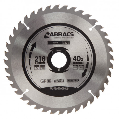 Abracs TCT21640 Circular Saw Blade - TCT21640