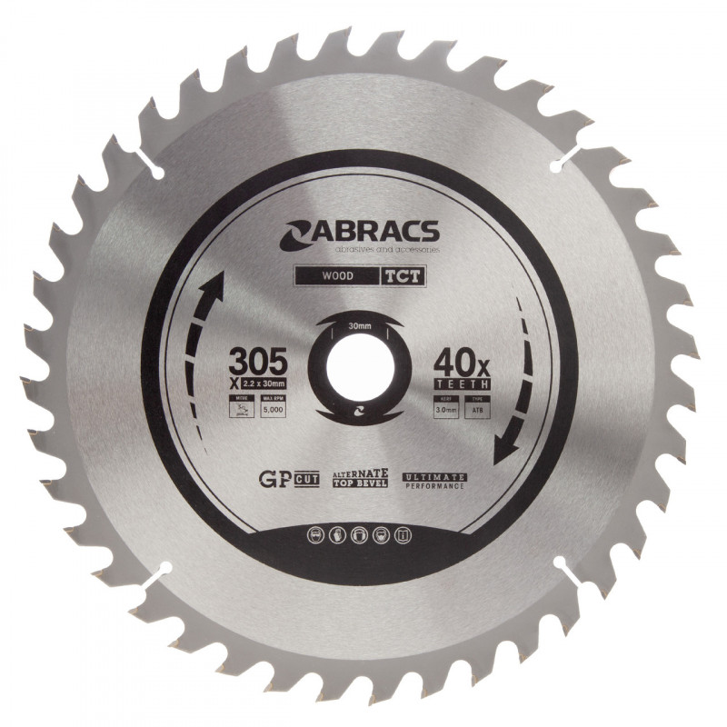 Abracs TCT30540 Circular Saw Blade - TCT30540 Abracs TCT30540 Circular Saw Blade - TCT30540