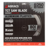 Abracs TCT Mitre Saw Blade TCTA25080