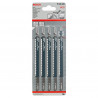 Bosch T344D Jigsaw Blades (5 Pack) - T344D-2608633A34