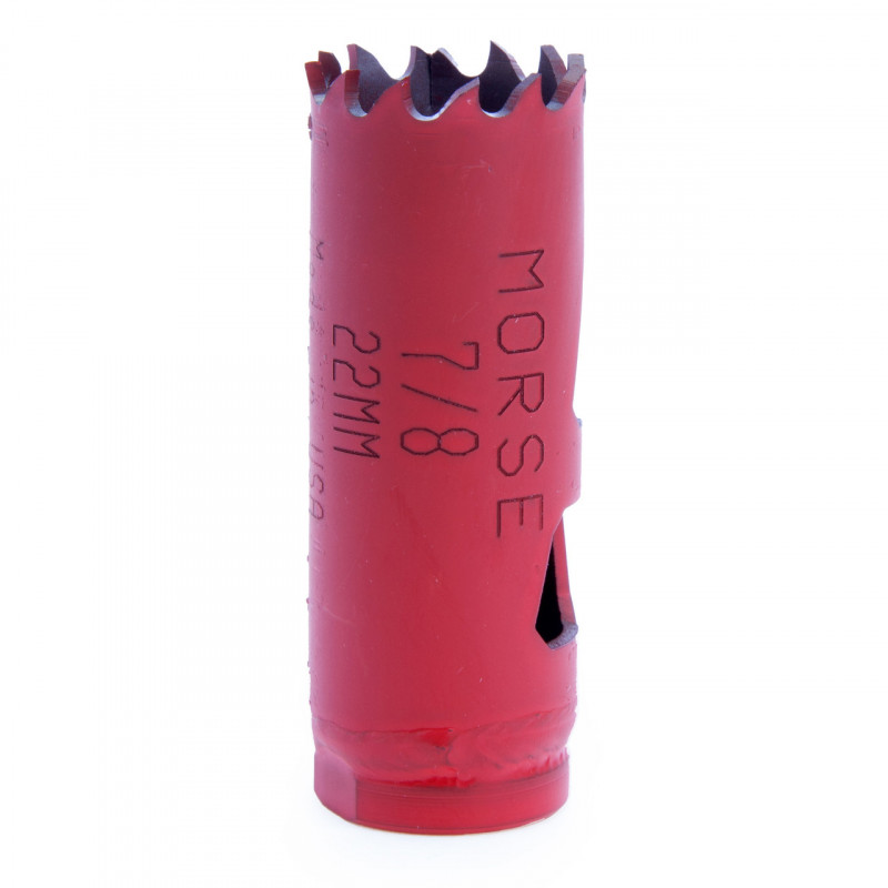 Morse MHS14 Hole Saw 22mm - MHS14 Morse MHS14 Hole Saw 22mm - MHS14