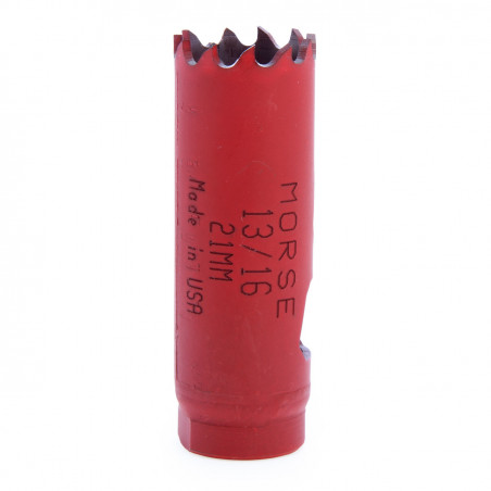 Morse MHS13 Hole Saw 21mm - MHS13