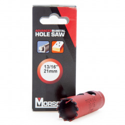 Morse MHS13 Hole Saw 21mm - MHS13