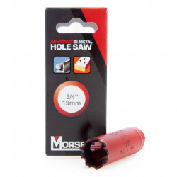 Morse MHS12 Bi-Metal Hole Saw 19mm - MHS12