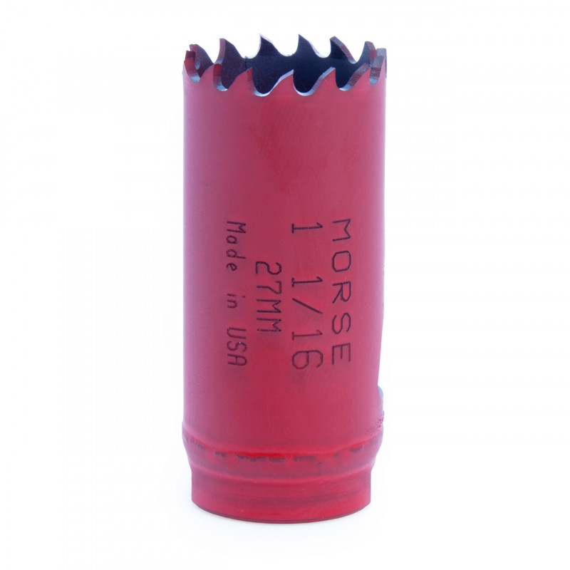 Morse MHS17 Hole Saw 27mm - MHS17 Morse MHS17 Hole Saw 27mm - MHS17