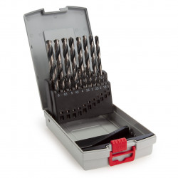 Bosch 2608577351 HSS Twist PointTeQ Drill Bit Set 1 – 10mm (19 Piece)