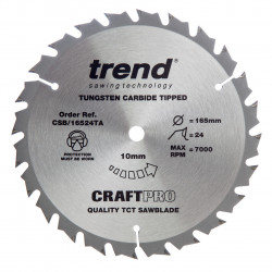 Trend CSB/16524TA Wood Saw Blade - MPN