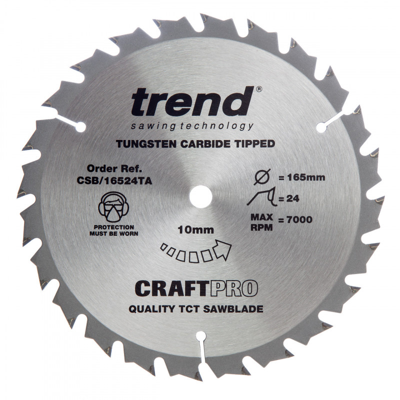Trend CSB/16524TA Wood Saw Blade - MPN