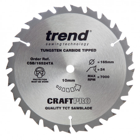 Trend CSB/16524TA Wood Saw Blade - MPN