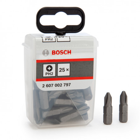 Bosch PH2 Screwdriver Bits 2607002797