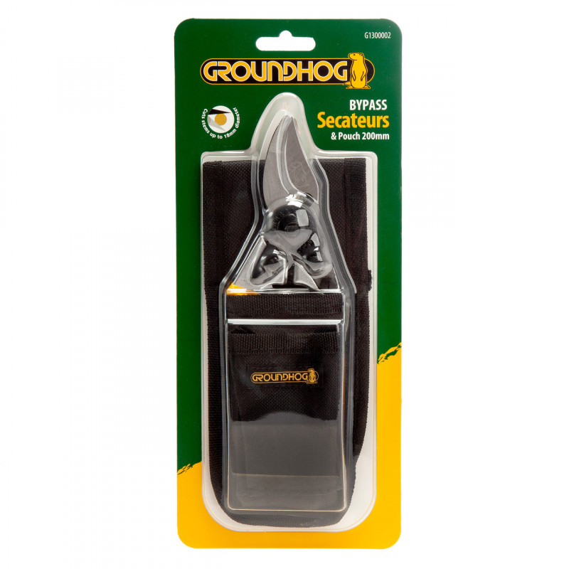 Groundhog G1300002 Bypass Secateurs - G1300002 Groundhog G1300002 Bypass Secateurs - G1300002