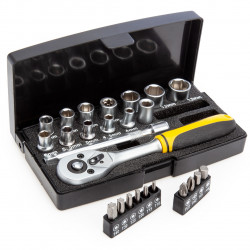 XTrade 1/4" Drive Socket Set (25pc) - X0900017