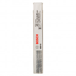 Bosch HSS-G Drill Bit 2.5x62mm (5 Pack) - 2608596810
