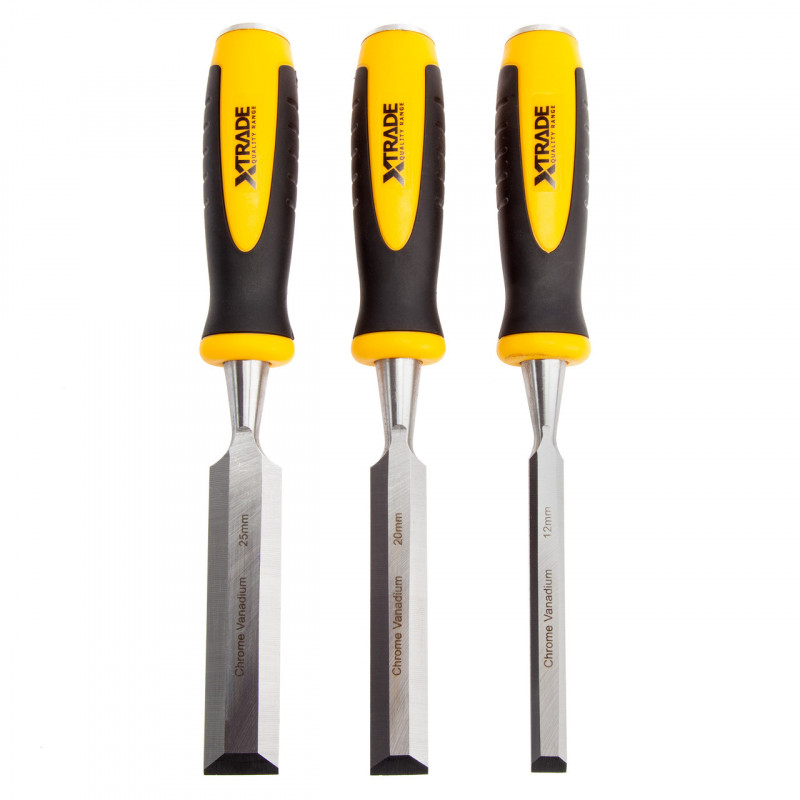XTrade Chisel Set (3pc) - X0900007 XTrade Chisel Set (3pc) - X0900007