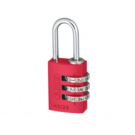 ABUS 145/20 Padlock 20mm Red - 46569