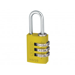 ABUS 145/20 Padlock Yellow - 46572