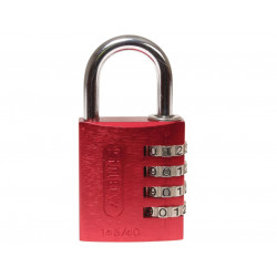 ABUS Mechanical Padlock 40mm Red - 48829