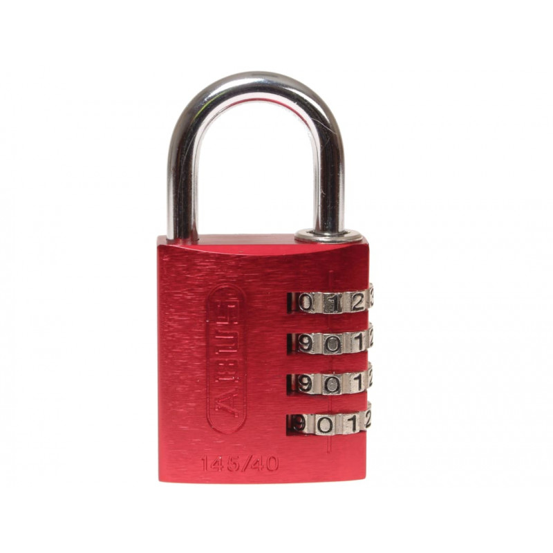 ABUS Mechanical Padlock 40mm Red - 48829 ABUS Mechanical Padlock 40mm Red - 48829