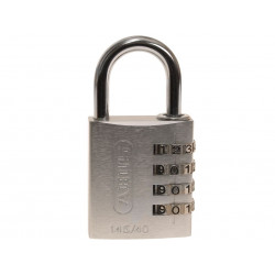 ABUS 145/40 Padlock 40mm Silver - 49543