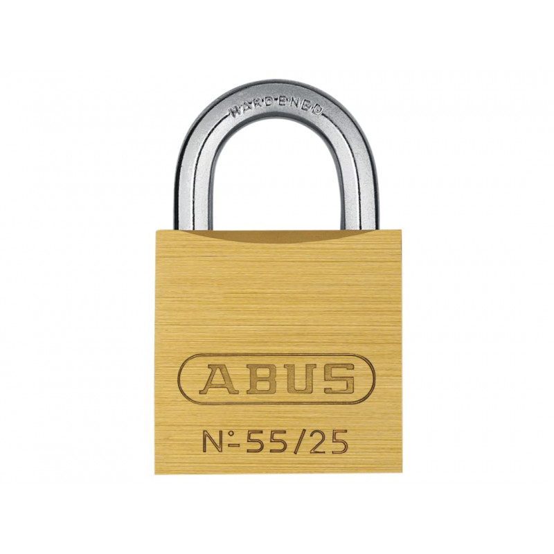 ABUS 55/25mm Brass Padlock - 35073 ABUS 55/25mm Brass Padlock - 35073