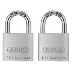 ABUS 64TI/30mm Padlocks (Twin Pack) - 56375