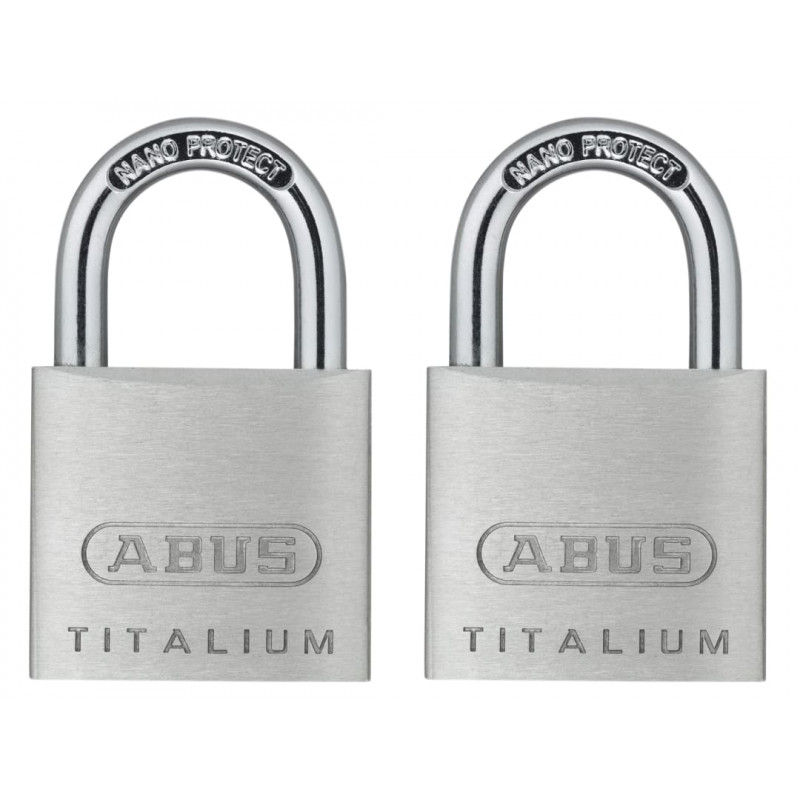 ABUS 64TI/30mm Padlocks (Twin Pack) - 56375