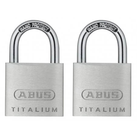 ABUS 64TI/30mm Padlocks (Twin Pack) - 56375