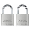 ABUS 64TI/30mm Padlocks (Twin Pack) - 56375