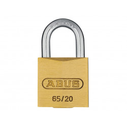 ABUS 65/20mm Brass Padlock - 09840