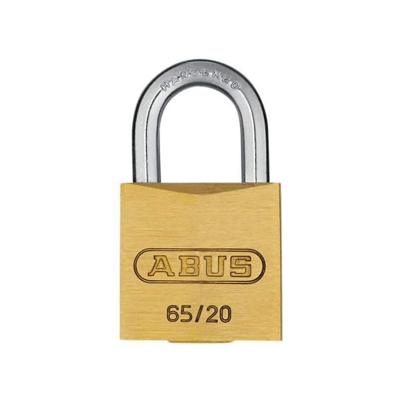 ABUS 65/20mm Brass Padlock - 09840