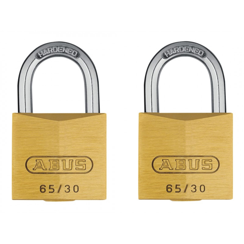 ABUS 65/30mm Brass Padlock - 21730
