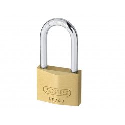 ABUS 65/40mm Brass Padlock - 09856