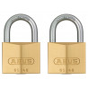 ABUS 65/40mm Brass Padlock - 09859